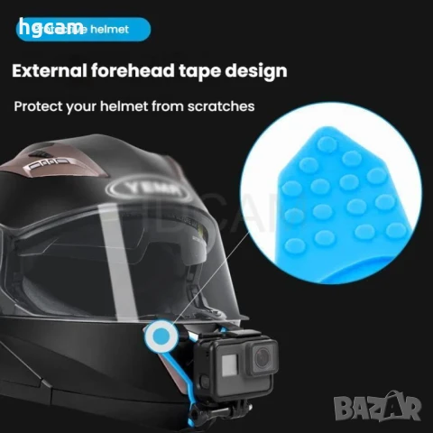 Стойка за Мото Каска за Брада . Quick Chin Mount, снимка 7 - Чанти, стативи, аксесоари - 50487308