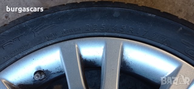 Алуминиеви Джанти 17 Renault Laguna, снимка 6 - Гуми и джанти - 31809169