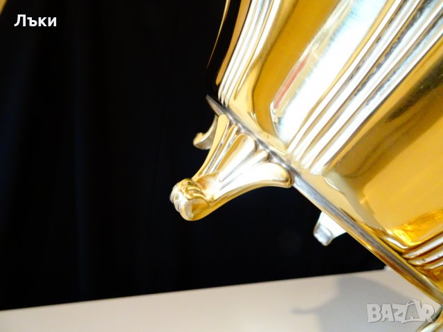 Английска бронзова салатиера,фруктиера,сецесион. , снимка 7 - Антикварни и старинни предмети - 31528844