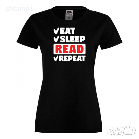 Дамска тениска Read,Eat,Sleep,Peker,Anime,Repeat,Ядене,Повторение,, снимка 9 - Тениски - 36422219