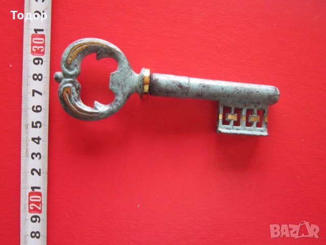 Уникален бронзов ключ отварачка тирбушон търбушон 2, снимка 2 - Колекции - 29795857