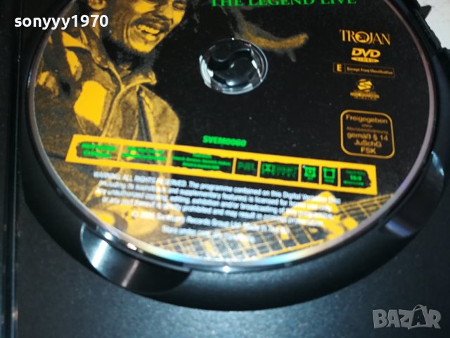 BOB MARLEY DVD-ВНОС GERMANY 3010231128, снимка 14 - DVD дискове - 42776618