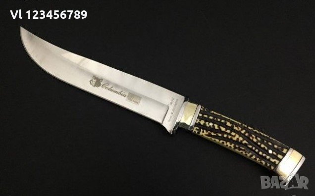 Ловен нож COLUMBIA USA G11 GOLD  - 180х305 мм, снимка 1 - Ножове - 32053680