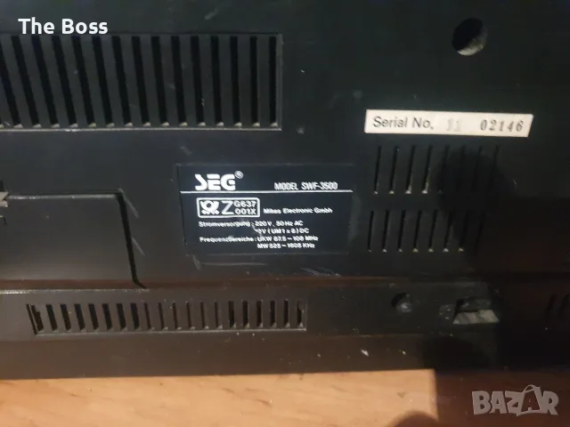 касетофон Seg Superwoofer, снимка 4 - Радиокасетофони, транзистори - 56159020