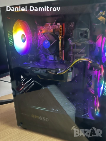 Геймърски компютър i3-10100,GTX 1650,16GB RAM,512GB SSD NVMe, снимка 4 - Геймърски - 53086318