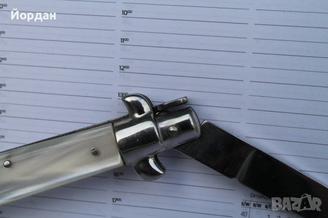 Европейска ножка със седефени чирени , снимка 13 - Антикварни и старинни предмети - 40629058