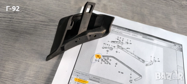 51121888288**NEU**НОВА ЧАСТ**BMW**E30**Накрайник Десен за хромирана задна броня**, снимка 6 - Части - 52253717