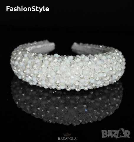 Диадема: Volume Pearl Headband, снимка 3 - Аксесоари за коса - 42103252