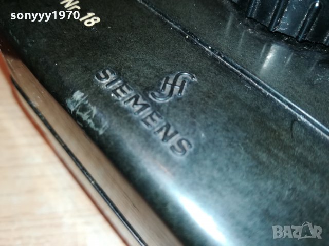 SIEMENS-GERMANY-БАКЕЛИТОВ УРЕД 0512211958, снимка 14 - Антикварни и старинни предмети - 35039853