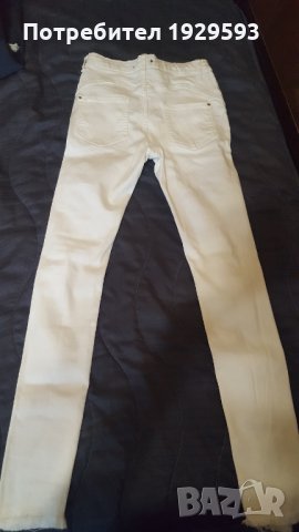 Бели дънки номер S, снимка 2 - Дънки - 29498108