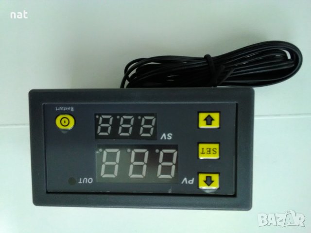 220V AC цифров температурен контролер -60 ~ 120 градуса , снимка 2 - Друга електроника - 31405368