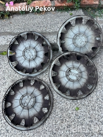 Оригинални тасове Ауди, 15", снимка 8 - Аксесоари и консумативи - 52003343