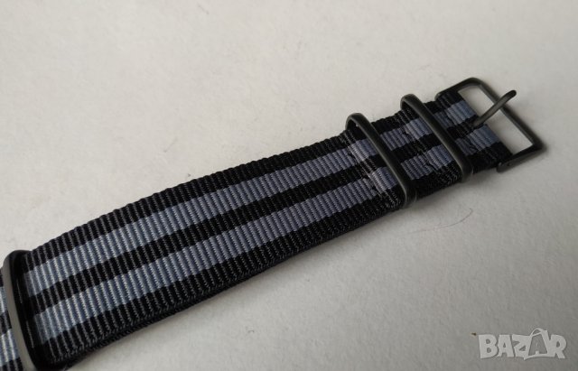 Текстилна каишка 24мм Нато Nato, снимка 9 - Каишки за часовници - 30864118