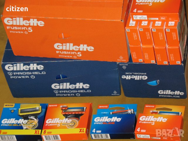 GILLETTE Fusion Proglide,Proshield,Power , снимка 9 - Мъжка козметика - 18696061