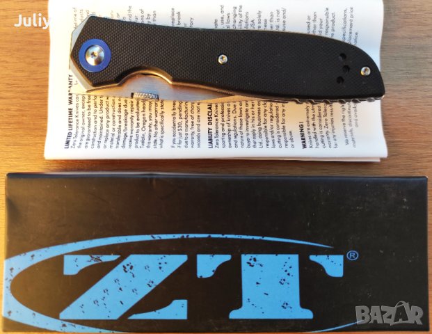 Сгъваем нож ZT0707 / ZT0640, снимка 9 - Ножове - 37994178
