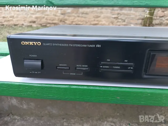 Onkyo T-401 *тунер продавам*, снимка 2 - Аудиосистеми - 49460132