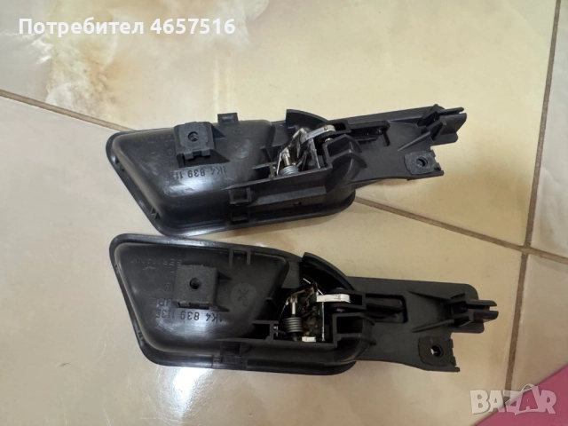 Вътрешна дръжка на задна лява врата на Голф Vw Golf 5 само за 20лв. 1K4839113B, снимка 3 - Части - 52515899