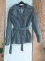 Дамско палто / сиво с коланче + Дънкено / дънково яке, снимка 1