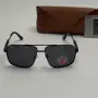 Слънчеви очила Ray-Ban Навигатор нови, поляризирани, черни и златни, снимка 8