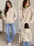 Дамски суичър Calvin Klein Jeans с качулка, снимка 1