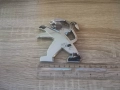 сребриста емблема лъвче за Peugeot голям размер, снимка 4