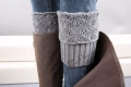 Плетени дамски чорапи, гети, снимка 13