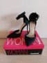 Обувки на ток с каишки, снимка 1 - Дамски елегантни обувки - 36657946