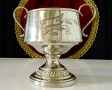 Шведска посребрена чаша с позлата,гравирана. , снимка 2
