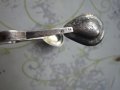 Уникална сребърна щипка за захар лед 19 век, снимка 8