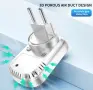 Комбиниран детектор за газ и въглероден оксид Gedsffati, детектор за газ и CO с щепсел, аларма за CO, снимка 3