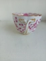 Антикварна чаша порцелан Meissen Indian Pink Flower 1815, снимка 12