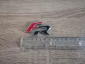 емблема Seat FR червено с черно , снимка 6