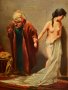 Картина масло-Rudolf Ernst/Търговец продава робиня на султан Baezit 2/, снимка 9