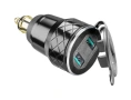 Двоен USB адаптер 12V до 4.2А с DIN connector, снимка 2