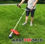 Двутактов Бензинов Тример за Трева KraftWorld + 9 ПОДАРЪКА, снимка 4