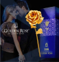 Златна Роза ♡ Golden rose ♡ Красив Подарък roza, снимка 1 - Други - 44553206