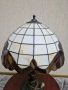 Прекрасна голяма настолна лампа Тифани , снимка 7