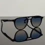 Слънчеви очила BorMain Sierra Gradient Lences UV400 нови, черен и син, снимка 9
