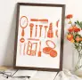 Мода Козметика Грим Сенки стенсил шаблон спрей за торта украса сладки Scrapbooking, снимка 2