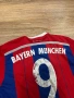 Оригинална тениска FC Bayern Munich Adidas 2014 LEWANDOWSKI #9  Домакинска , М размер , снимка 8