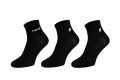 Lotto 35-38,39-42,43-46 италиански унисекс черни къси памучни чорапи над глезените памучен чорап, снимка 1