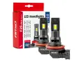 LED крушки AMiO F25 Pro Black H8 6000K 68W 12-24V CANBUS, снимка 1