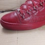 оригинални Balenciaga Arena High-Top Burgandy Red номер 46 ,5 сникърси / маратонки / кецове , снимка 17