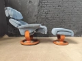 Релакс кресло Ekornes Stressless Норвегия , снимка 6