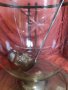 Стара немска кристална купа за пунш , снимка 2