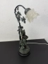 Винтидж фигурална лампа / момиче. №7768, снимка 5
