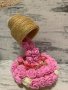 3D чаша романтичен подарък от рози за влюбени Свети Валентин , снимка 1 - Романтични подаръци - 31498312