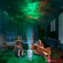Астронавт звезден LED проектор Izoxis, Нощна лампа за деца, 360 настройка, Дистанционно, Бял, снимка 4