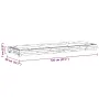 vidaXL Палетна възглавница за под, памук, 120x40x7 см, бежова, снимка 9