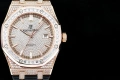 Audemars Piguet Royal Oak Automatic – Висок клас реплика, Rose Gold, Диамантен безел, снимка 1